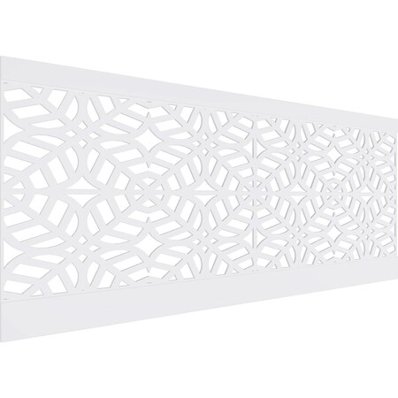 Ekena Millwork 40"H x 94 1/2"W Garland PVC Wainscot Paneling Kit WPK40X94GRD